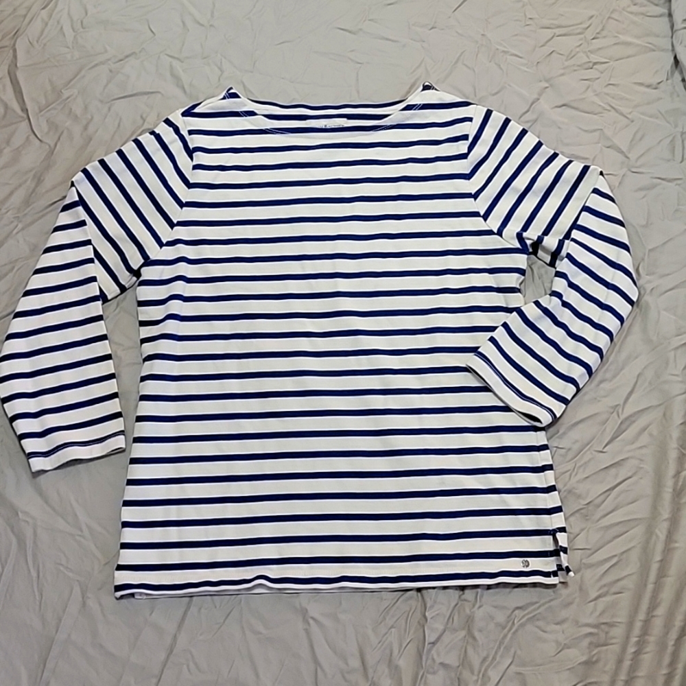 Ralph Lauren Denim & Supply thick Breton stripe tunic, large